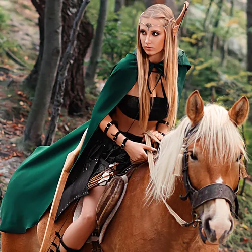 Vista 12 de Orejas de elfo Accesorios de mascarada de cosplay – Hada Pixie puntas puntiagudas suaves disfraz de fiesta de anime para Halloween, fiesta