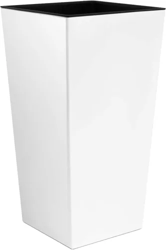 Vista 36 de Prosper Plast DURS125-S433 Urbi - Maceta cuadrada (5.0 x 5.0 x 7.9 in), color gris