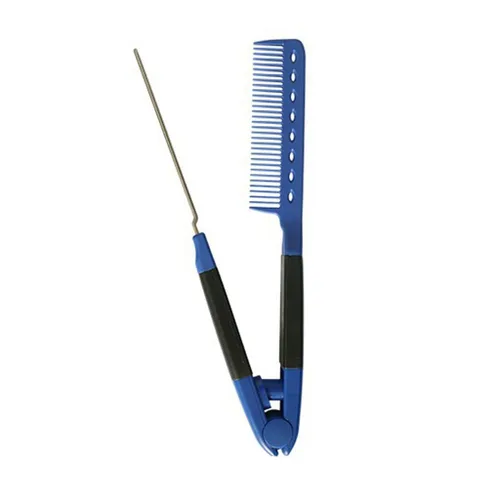 Vista 7 de Peine para alisar el cabello para el hogar, cepillo para alisar el cabello, peine de separación rápido para mujeres