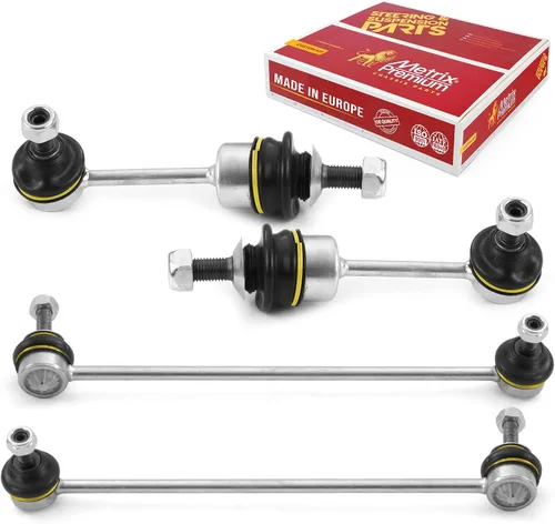 Vista 164 de Metrix Premium Chassis Parts - Kit de 4 piezas de barra estabilizadora delantera y trasera con enlace de extremo de barra estabilizadora para Ford