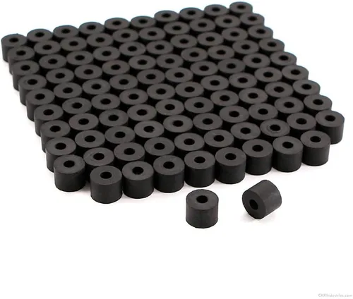 Vista 12 de Arandelas de goma EPDM negras – varios tamaños para postes de montaje de accesorios y retención de funda Kydex