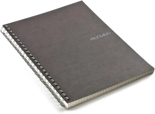 Vista 34 de EcoQua cuadernos y diarios, Negro Spiral