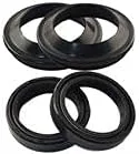 Vista 5 de AHL Sello de polvo de choque de horquilla delantera 1.693x2.126 in para Kawasaki ZX-10R 1000 J Ninja 2011-2015 ZX-10R 1000 K Ninja ABS 2011-2015