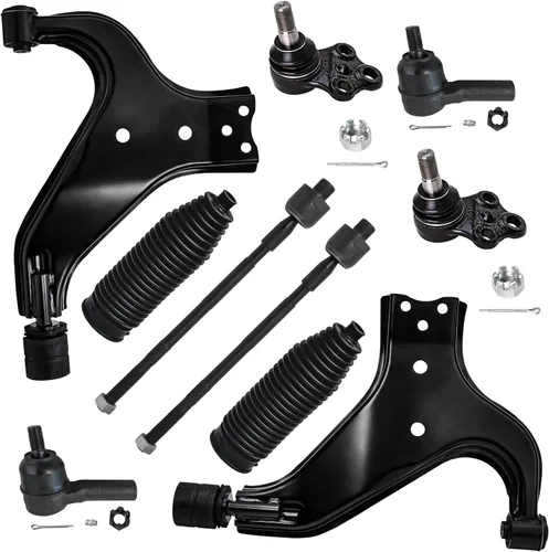 Vista 434 de Detroit Axle - Kit de suspensión frontal de 10 piezas para Dodge Avenger 2008-2014, Chrysler Sebring 2007-2010, 2 brazos de control inferiores, 2