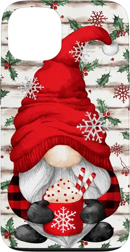 Vista 7 de Cute Christmas Gnome for Women with Hot Cocoa Mug for Xmas Case for iPhone 17
