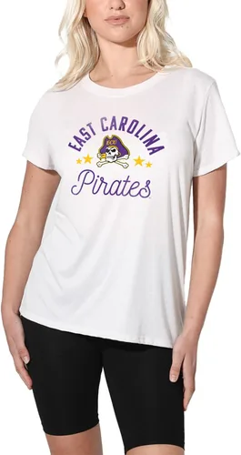 Vista 10 de Colección oficial de camisetas sueltas para mujer, color blanco