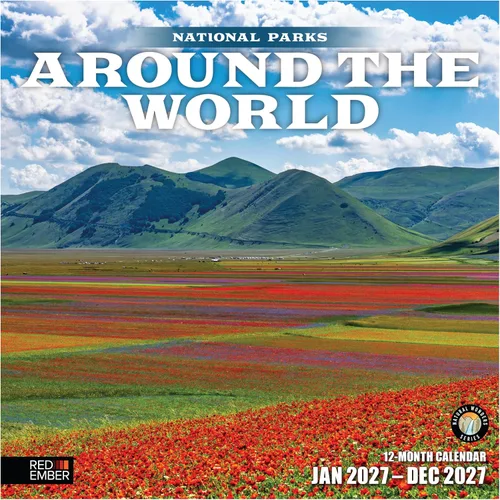 Vista 25 de RED EMBER National Parks - Calendario de pared 2027 de 12 meses 02 - Untamed & Hermosos Parques Nacionales