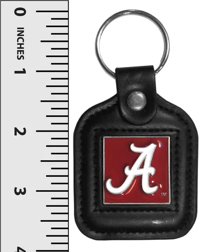 Vista 3 de Siskiyou Sports NCAA unisex-adult Square Leather Key Chain