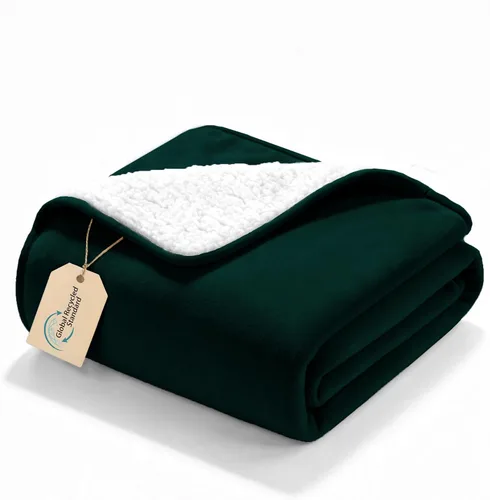 Vista 59 de gogobunny Manta de cama impermeable, manta reversible de forro polar Sherpa para perro, cachorro y gato, funda para muebles que protege la cama Beige