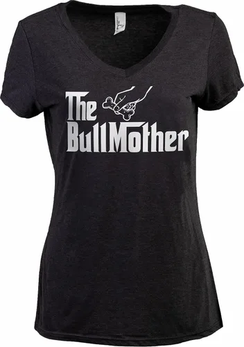 Vista 10 de The Dogmother Divertida camiseta con cuello en V para mujer, con cuello en V (italiano) Greyhound