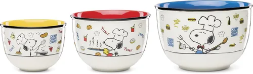 Vista 8 de Lenox 897573 Chef Snoopy - Juego de postre (12 piezas)