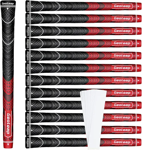 Vista 15 de Geoleap Golf Grips Set of 13- Grips with Tapes and Grips with All Repair Kits for Choice,Hybrid Golf Club Grips All Weather Contral, High Feedback &