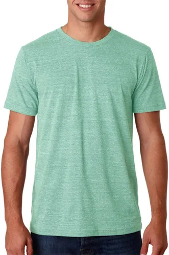 Vista 30 de BELLA+CANVAS Camiseta de cuello redondo para hombre mezcla triple oliva