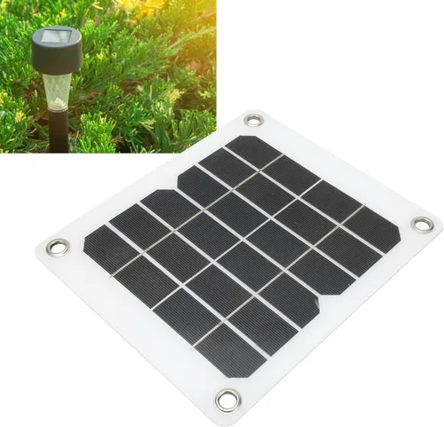 Vista 6 de Kit de panel solar, cargador de energía monocristalino de 20 vatios y 5 voltios, panel solar portátil USB, ahorro de energía, para estación