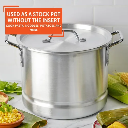 Vista 7 de IMUSA Vaporizador de aluminio 24qt