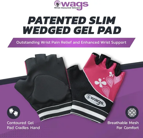 Vista 2 de Guantes de muñeca asegurada, almohadilla de gel delgada y forro interior absorbente, guantes de entrenamiento para mujeres y hombres, yoga y pilates
