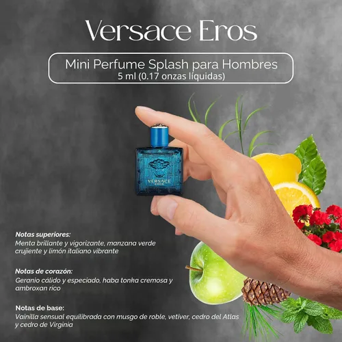 Vista 4 de Versace Set de regalo mini de 4 piezas para hombre