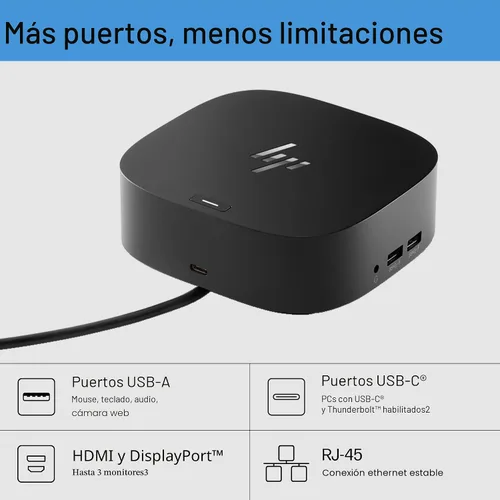 Vista 2 de HP USB-C Dock (descontinuado)
