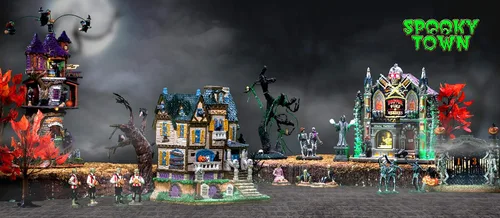 Vista 4 de LEMAX Spooky Winner #95455 Multicolor