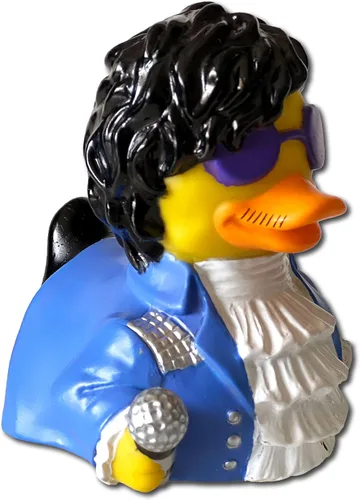 Vista 7 de CelebriDucks - Paddle Like It's 1999 - Patos de goma flotantes - Juguete de baño coleccionable como regalo para niños y adultos de todas las edades