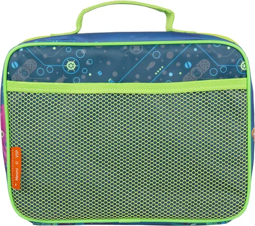 Vista 4 de Octonauts Funda térmica para lonchera, reutilizable y duradera, bolsillo de malla para almacenamiento adicional, diseño delgado para un fácil