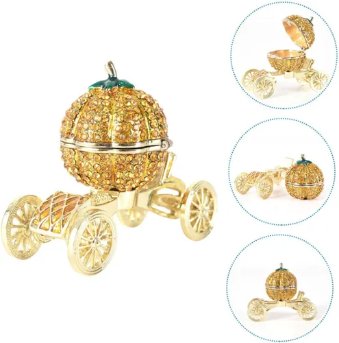 Vista 9 de USHOBE Box In Remembrance Delicado Collar Stud Earring Organizador Propuesta Anillo Caja Joyería Collar Organizador Joyero Caja de Boda Caja