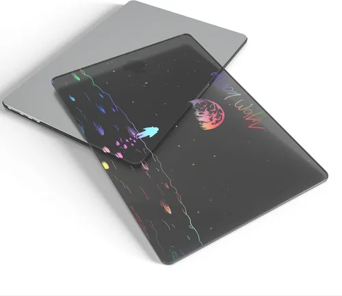 Vista 6 de Funda para MacBook Air de 15.3 pulgadas (modelo de lanzamiento 2023: chip A2941 M2), funda protectora, cubierta de teclado y protector de pantalla.