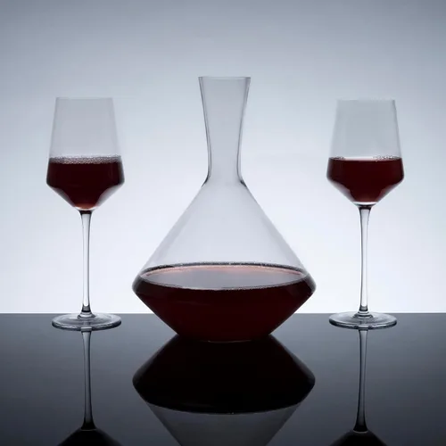 Vista 5 de Viski, copas de champaña de vidrio., Raye decantador, Transparente