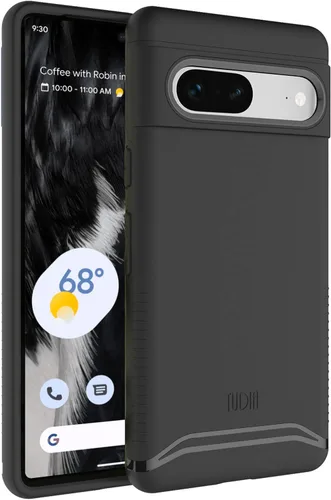 Vista 14 de TUDIA Merge - Funda diseñada para Google Pixel 7 Pro (2022), color negro mate