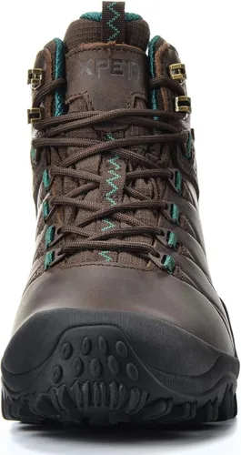 Vista 3 de XPETI Women's Quest Leather Waterproof Hiking Boots