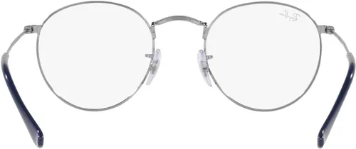 Vista 101 de Ray-Ban unisex-adult Rx3447v Round Metal Round Prescription Eyewear Frames