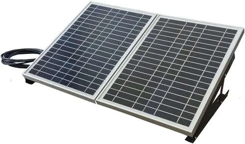 Vista 3 de Generic Ventilador de techo solar (56 pulgadas) sin soportes de montaje para panel solar