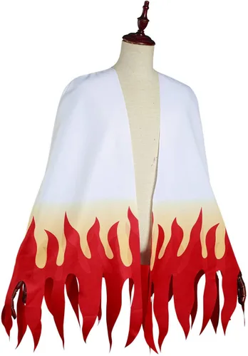 Vista 3 de Baycon Kimetsu - Chaqueta de cosplay con túnica rosa para adultos