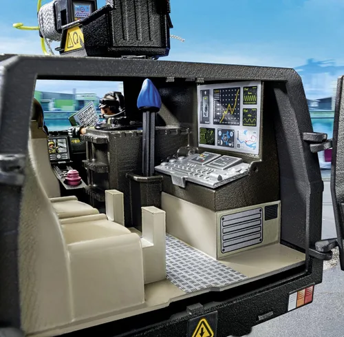 Vista 6 de Playmobil Unidad táctica - Vehículo todo terreno