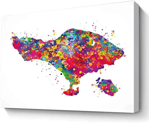 Vista 9 de Impresión artística de acuarela, elefante bebé y mariposas, estampado de acuarela de elefante bebé con mariposa, regalo de cumpleaños, decoración