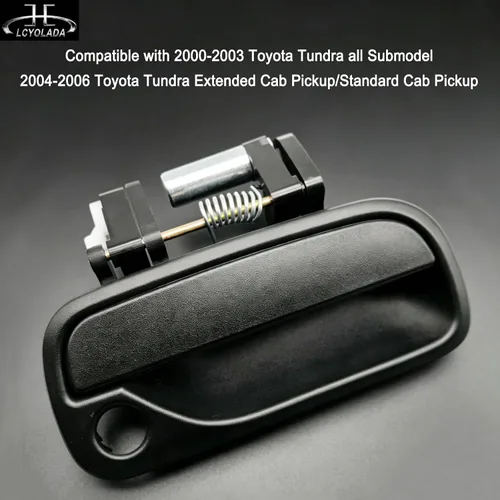 Vista 2 de 2 manijas exteriores de la puerta delantera izquierda para conductor y pasajero derecho para Toyota Tundra 2000-2003, para camioneta Tundra