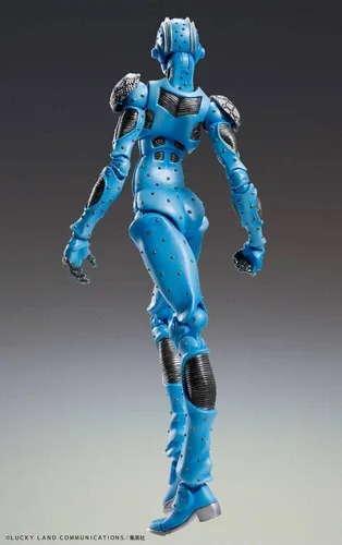 Vista 6 de MediCos JoJo's Bizarre Adventure Part 6: Chozo Kado Stone Free Super Action Figure, multicolor