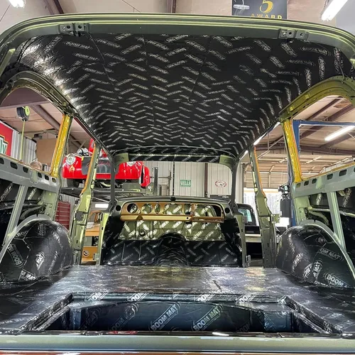 Vista 5 de Design Engineering Material Amortiguador Boom Mat XL 4mm 12.5" x 24" (5 Hojas) 050222 Automotive Sound Deadening Mat Reduces Road & Engine