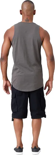 Vista 11 de Remera informal de jersey, sin mangas, lisa, básica (talles hasta 3XL, varios colores), para hombre.