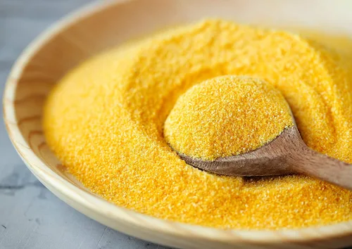 Vista 5 de Polenta, 12 onzas – sémola de maíz amarilla, harina de maíz molida, cocción rápida, vegano, kosher, a granel, ideal para cereales calientes