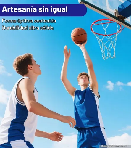 Vista 6 de LAO XUE - Cadena de baloncesto de repuesto resistente, 21 pulgadas de metal