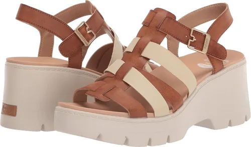 Vista 7 de Dr. Scholl's Shoes Sandalia de pescador con plataforma Check It Out para mujer