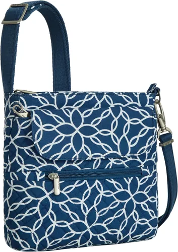 Vista 102 de Travelon Mini bolso de hombro clásico antirrobo