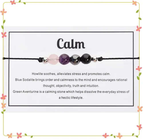 Vista 6 de 72ore Pulsera de moda con dije de corazón para hija de mamá, pulsera de perlas ajustable, pulsera de cristal rosa, regalo de joyería para niñas