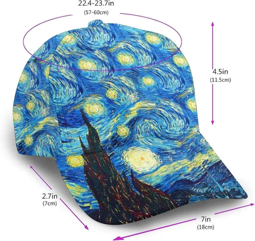 Vista 2 de TOLUYOQU Baseball Cap Adjustable Low Profile Washed Dad Hat for Men Women