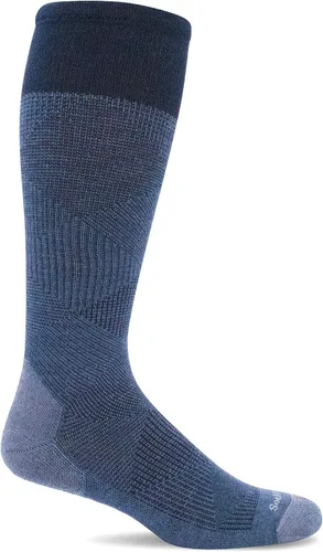 Vista 4 de Sockwell Calcetines de compresión graduados moderados Diamond Dandy para hombre Negro