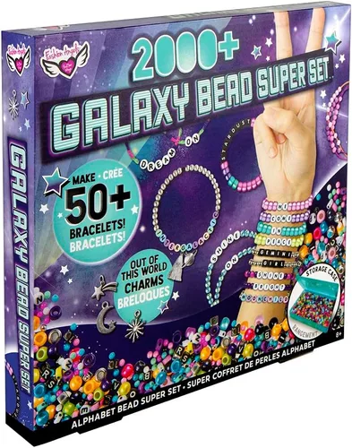 Vista 7 de Fashion Angels - Juego de cuentas Includes 2,000+ Beads, Organizer Keeper Case, Charms & More, For Kids Ages 8+