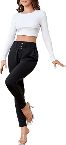 Vista 4 de SweatyRocks Women's Leggings