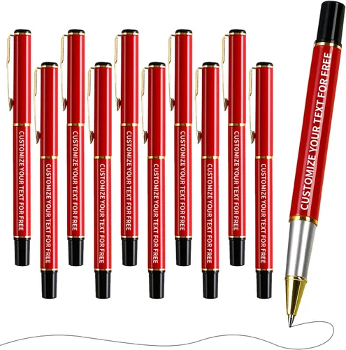Vista 11 de ¡Haz tu marca con bolígrafos personalizados! Obtén bolígrafos personalizados con grabado de nombre a granel, perfectos para eventos, regalos o uso
