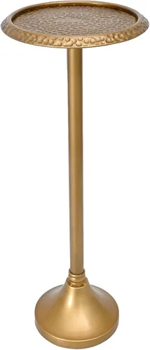 Vista 10 de SwallowLiving Mesa de bebida de madera maciza para espacios pequeños, mesa